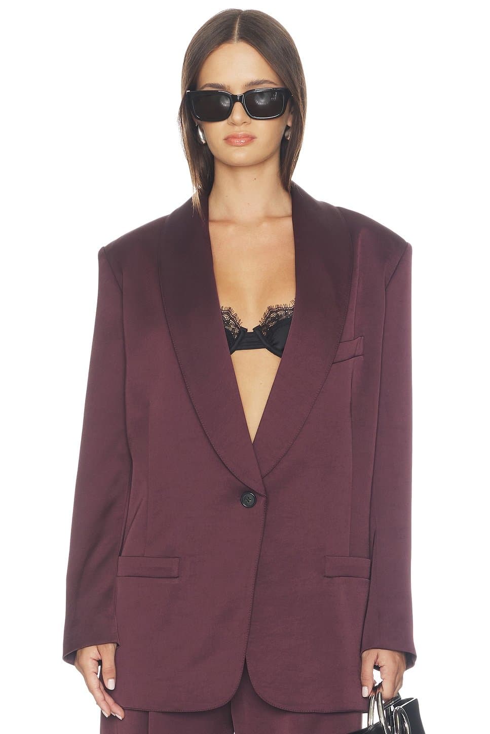 revolve Shawl Collar Oversized Blazer
