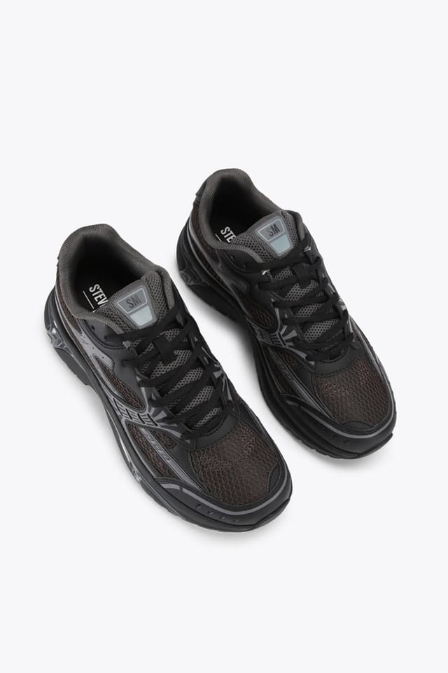 Steve Madden STEVE MADDEN Men's 'Thaedeus 010' Trainers in Black - 2