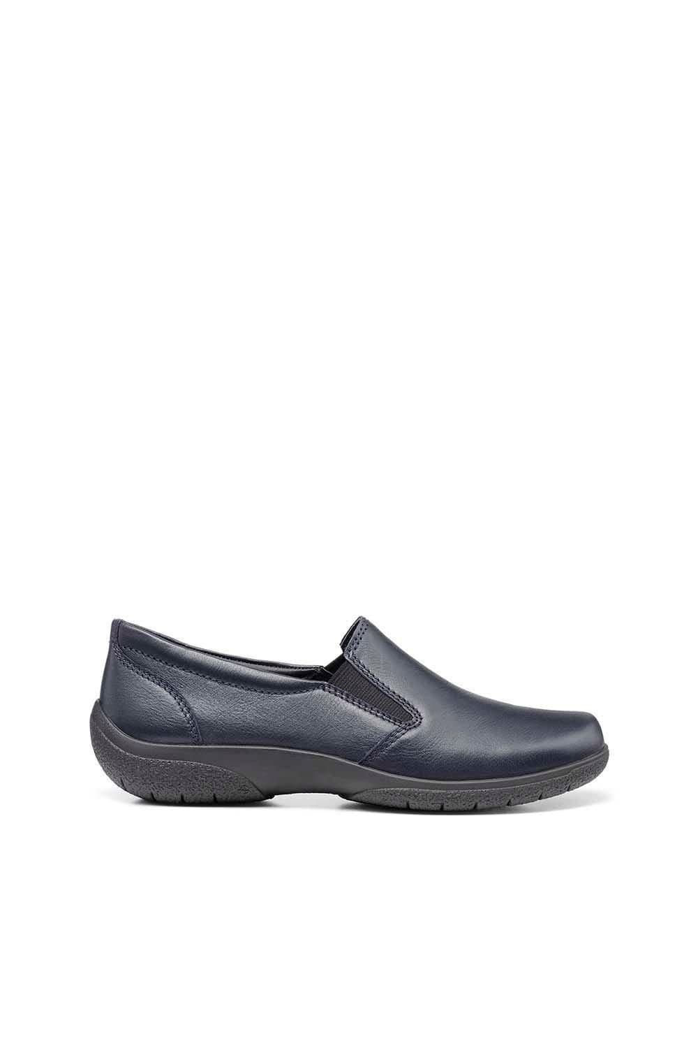 Hotter Hotter Women's Extra Wide 'Glove II' Slip On Shoes in Navy