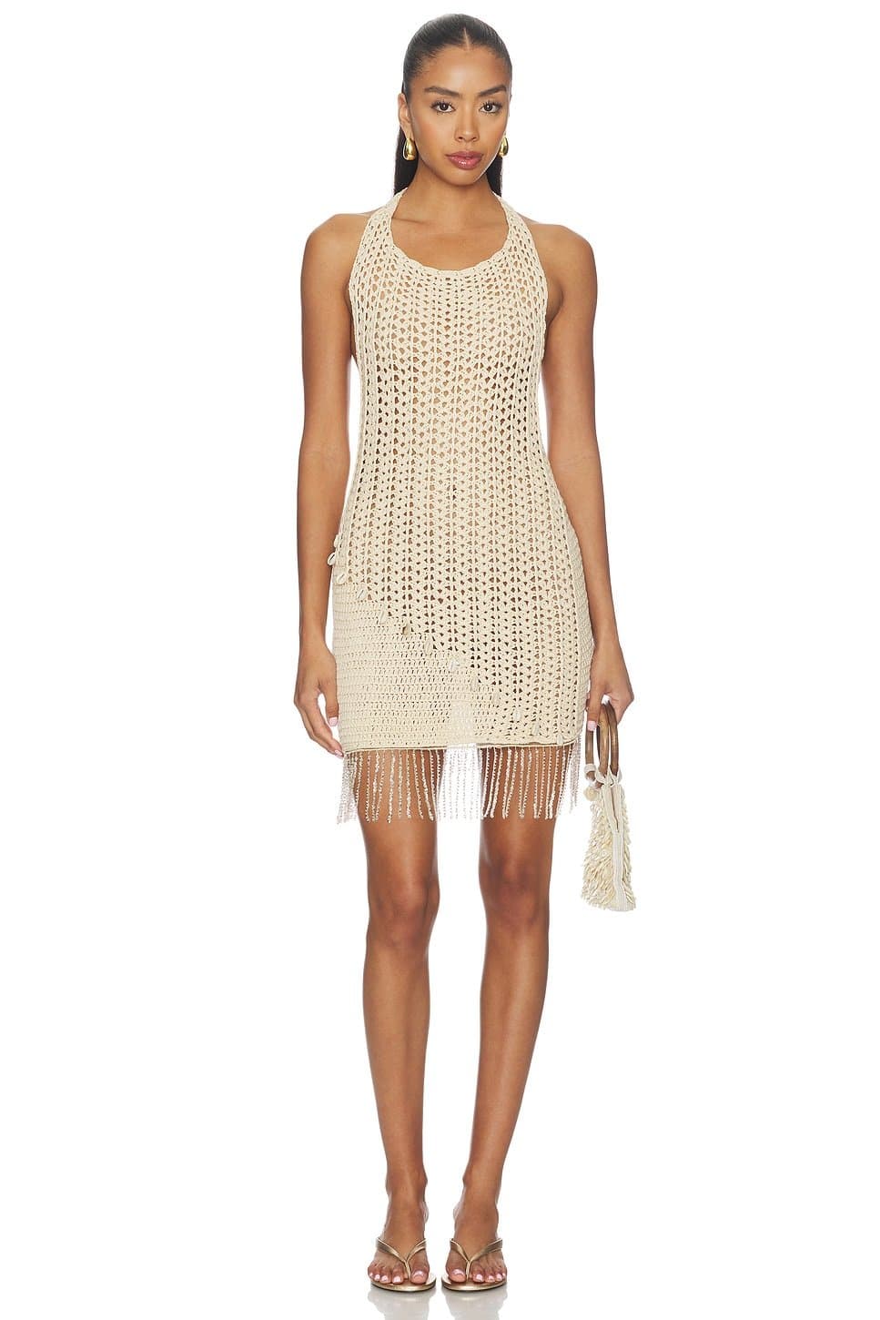 revolve Acacia Crochet Mini Dress