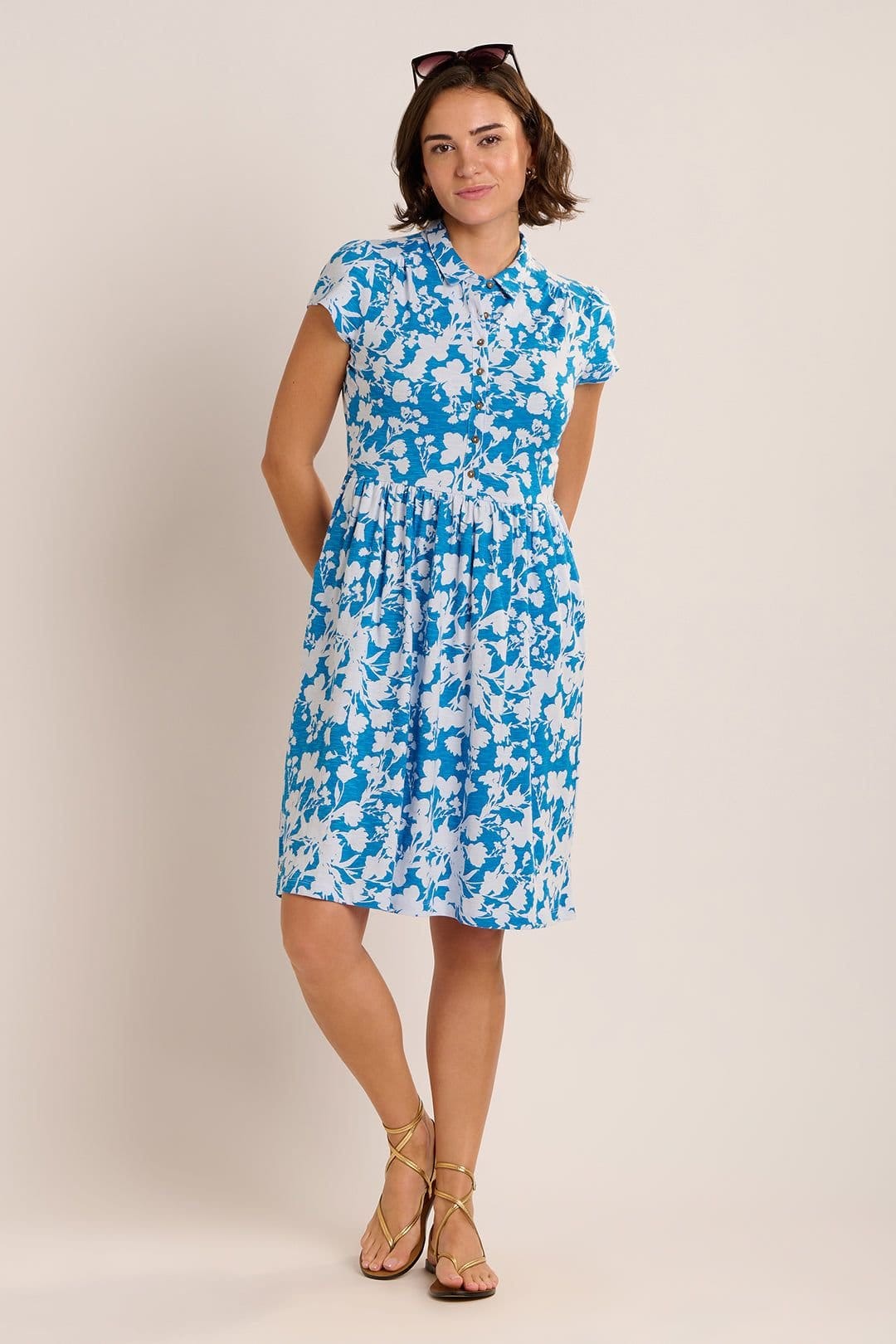 Brakeburn Brakeburn Women's ANDRIANA DRESS in Blue - 4