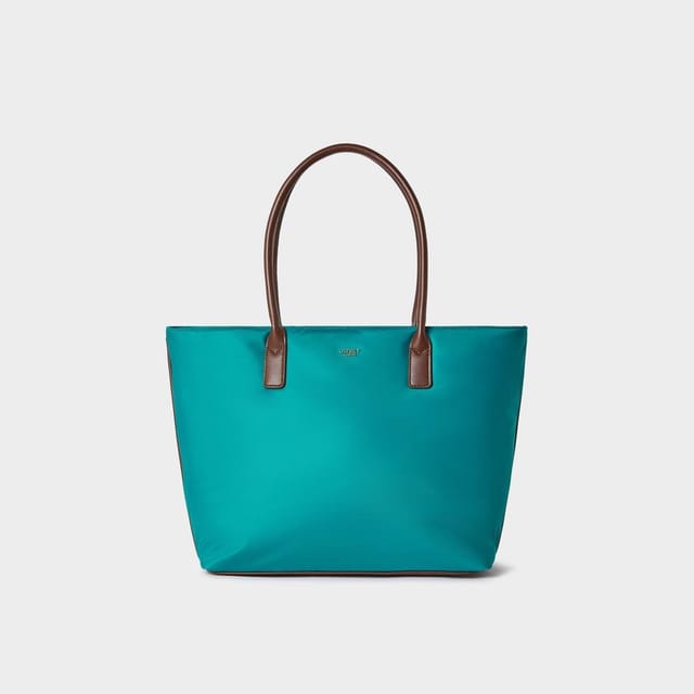 OSPREY LONDON OSPREY LONDON Women's The Voyage Nylon Tote Bag in Teal - 2