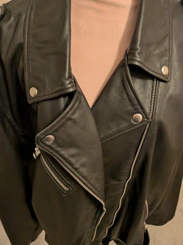 ASOS Leather biker jacket size 18 from Asos