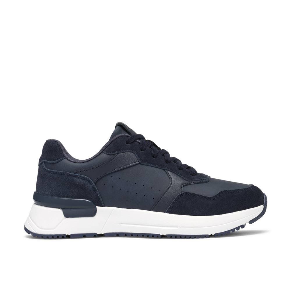 Clarks Clarks Men's Brayford Run Navy Trainers in Blue