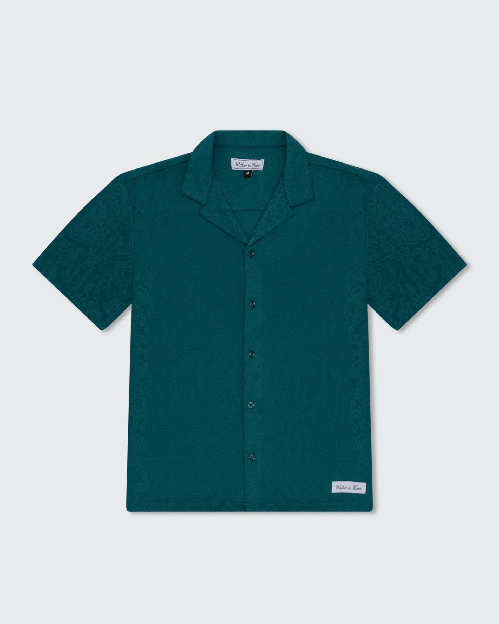 Walker & Hunt Walker & Hunt Men's Oversized 'Serenity' Shirt in Green