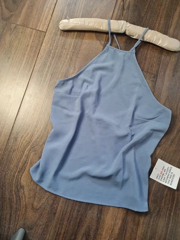 ASOS Asos light blue cami top fits 6 to 8 new