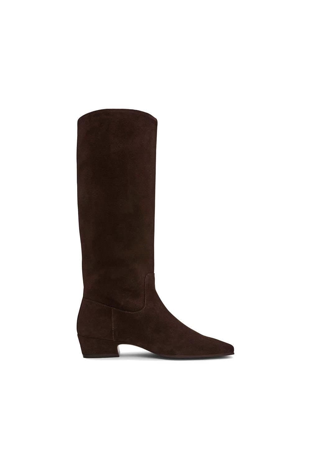 Steve Madden STEVE MADDEN Women's 'Dantelle Boot Brown' Suede Boots in Brown