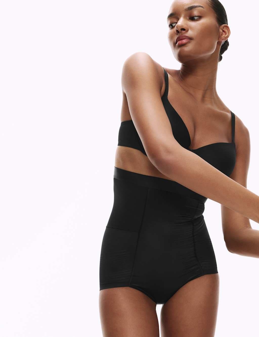 Marks & Spencer M&S Body Define™ Firm Control Waist Cincher Knickers Black