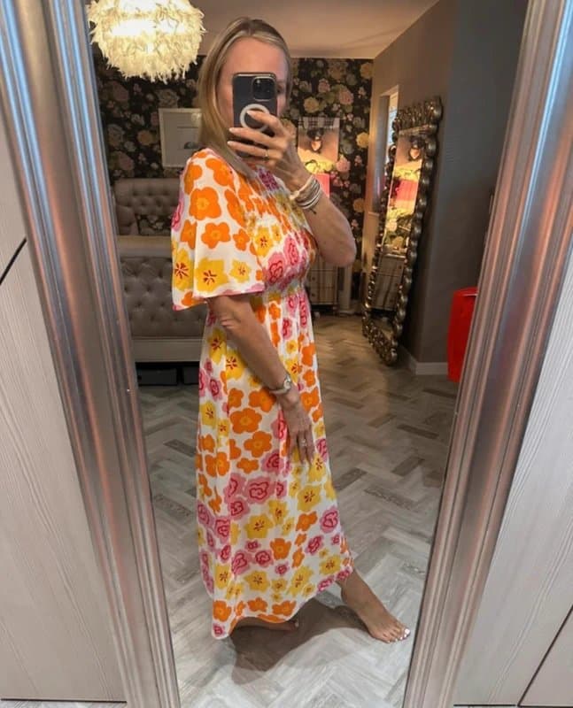 Never Fully Dressed Pretty Never Fully Dressed eco viscose dress size 12