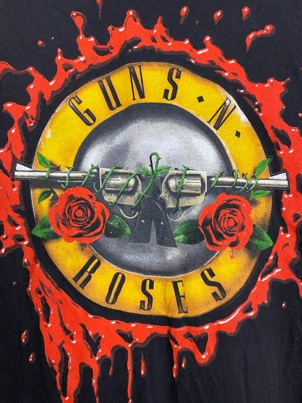 Guns N Roses Guns N Roses Tour Tee XL Black Band T Shirt North America 2017 Tour Print