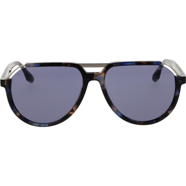 Trussardi Trussardi Men's TSM9036 59G21 Round/Oval Sunglasses in Blue - 2