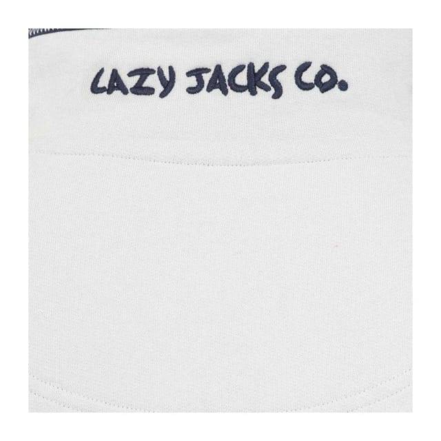 Lazy Jacks Lazy Jacks Men's Quarter Zip Sweatshirt in Blue - 3