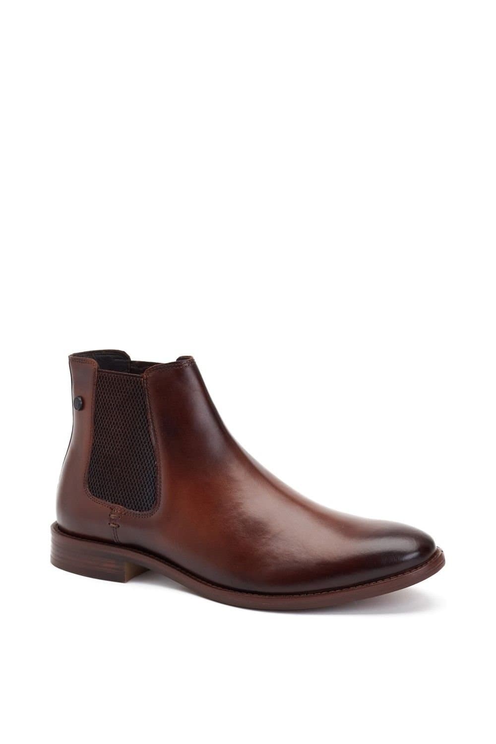 Base London Base London Brown Leather Chelsea Boot
