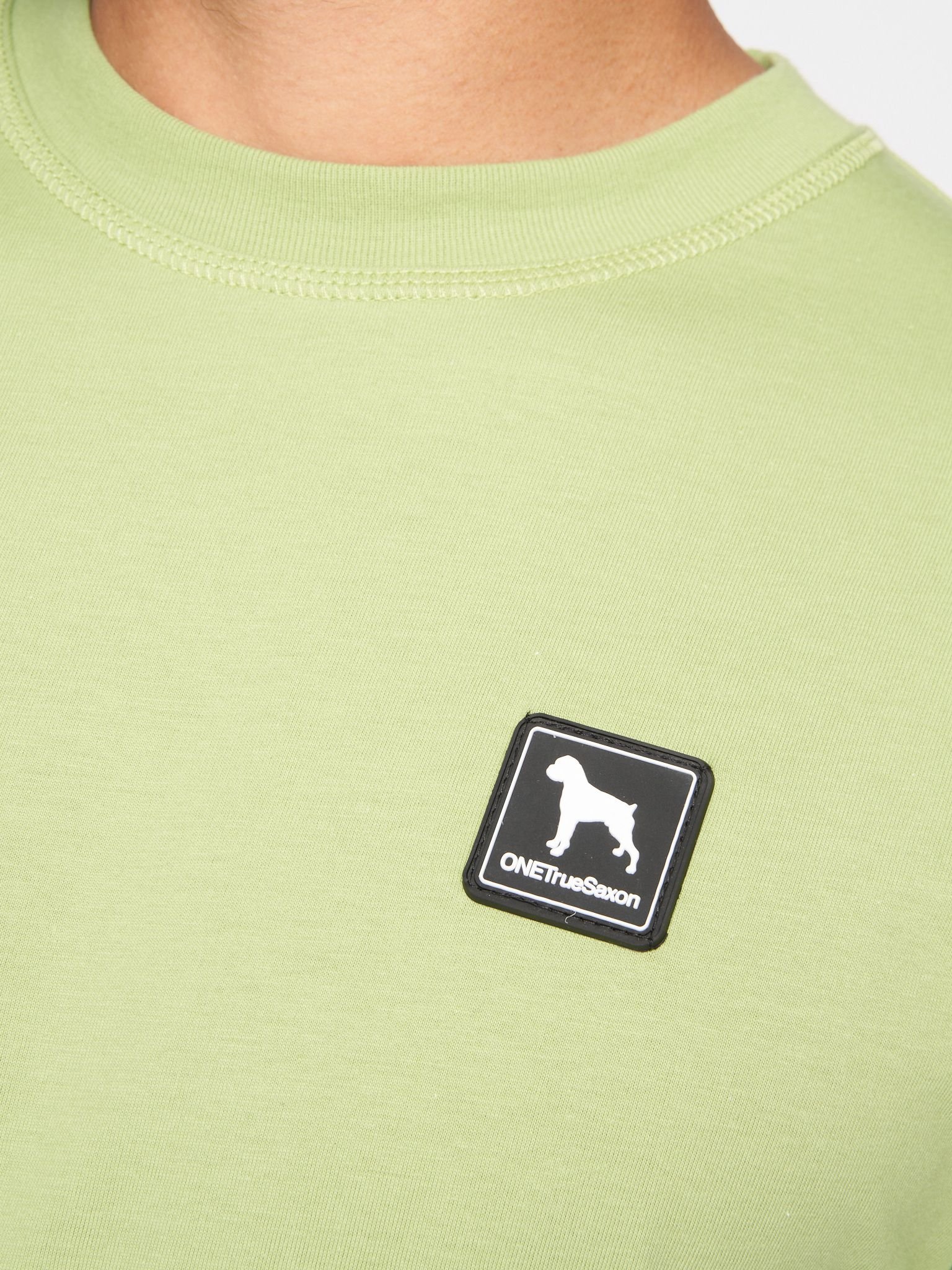 One True Saxon One True Saxon Men's Dexon T-Shirt in Green - 2