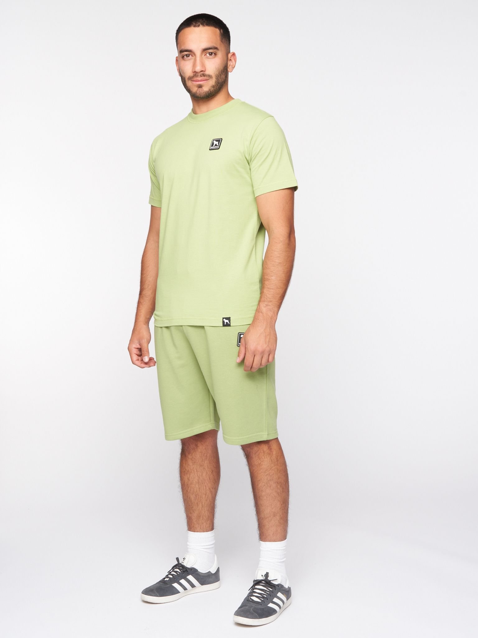 One True Saxon One True Saxon Men's Dexon T-Shirt in Green - 3