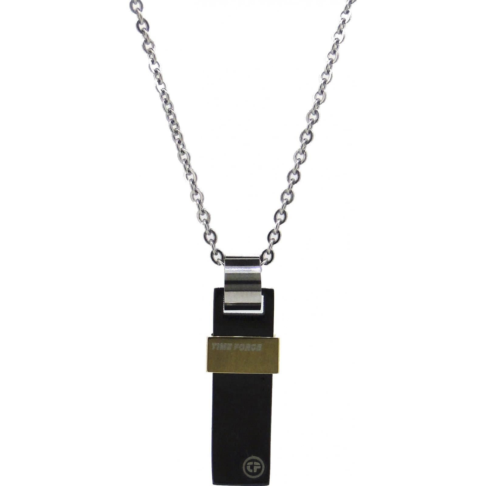 Time Force Time Force Men's TS5088CR Necklace in Silver