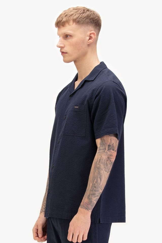 Luke 1977 Luke 1977 Men's Millook Shirt in Dark Navy - 3