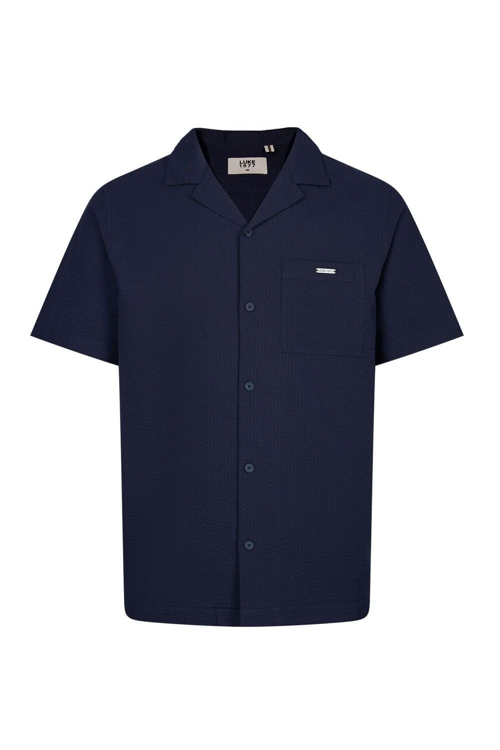 Luke 1977 Luke 1977 Men's Millook Shirt in Dark Navy - 4