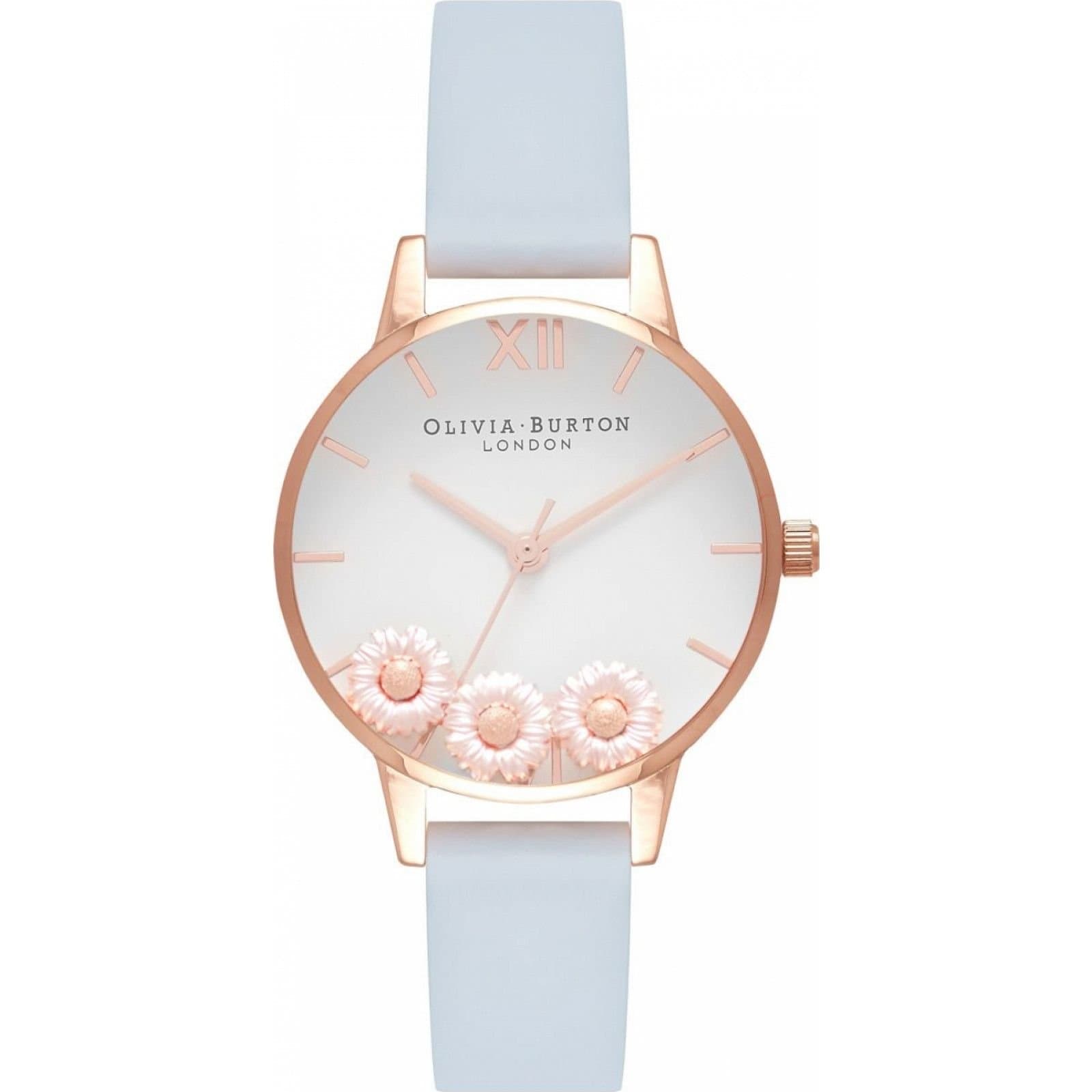 Olivia Burton Olivia Burton Women's OB16CH04 30mm Quartz Watch in White