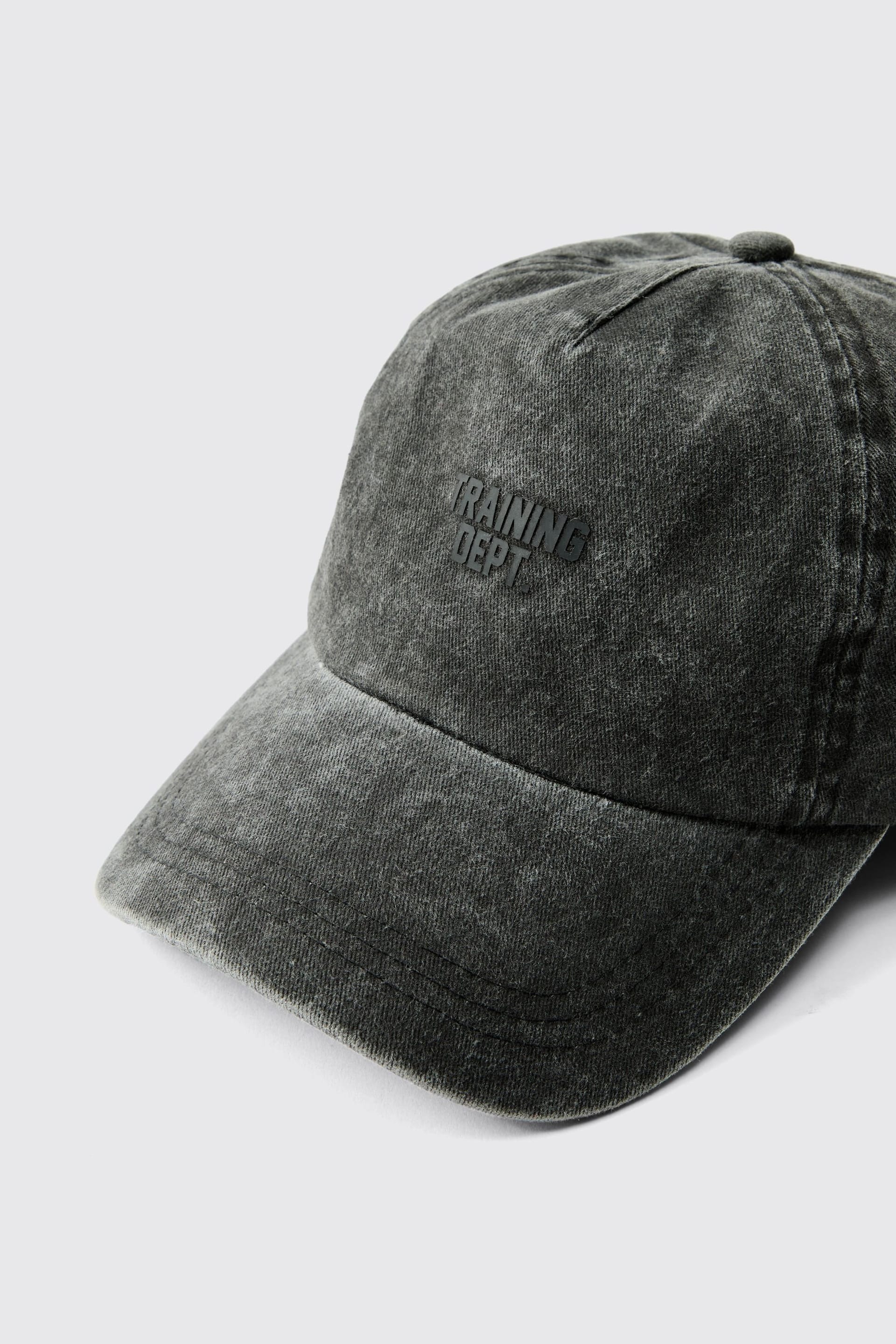Training Dept. Training Dept. Men's Training Dept Washed Cap in Black - 4