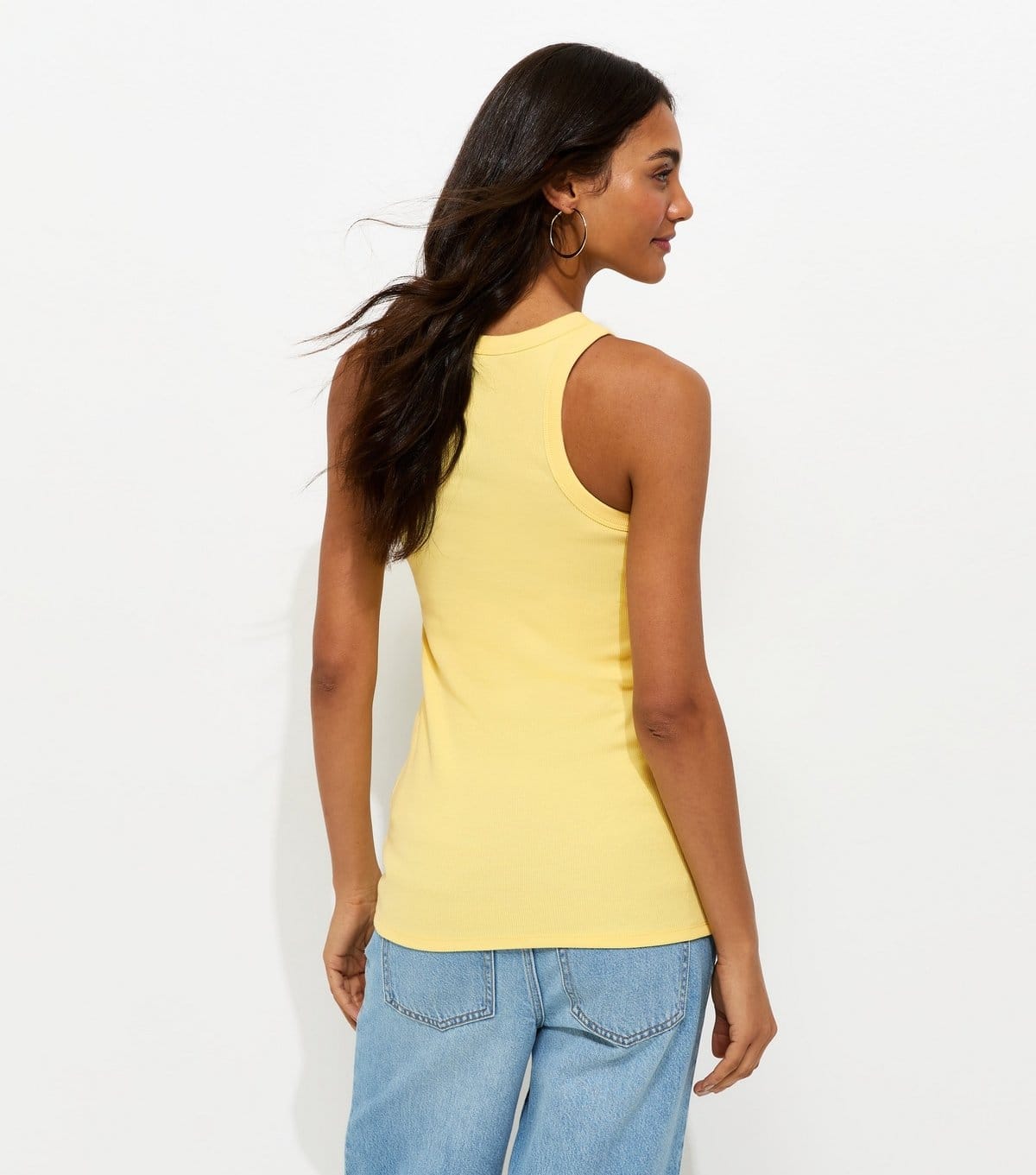 New Look Women's Maternity Light Yellow Racer Vest Top New Look - 4