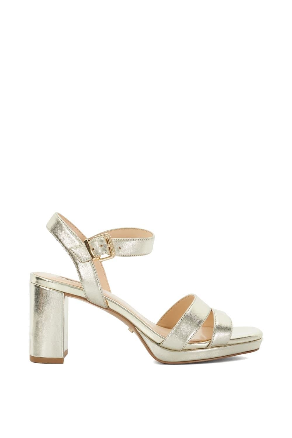 Dune London Dune London Women's 'Manifesting' Sandals in Metallics