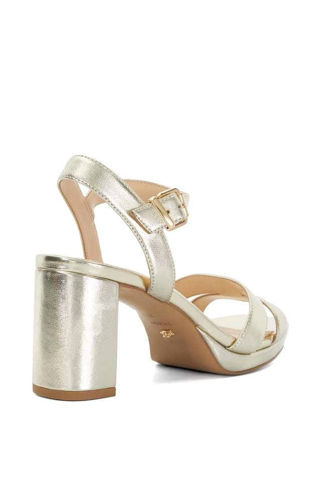 Dune London Dune London Women's 'Manifesting' Sandals in Metallics - 3