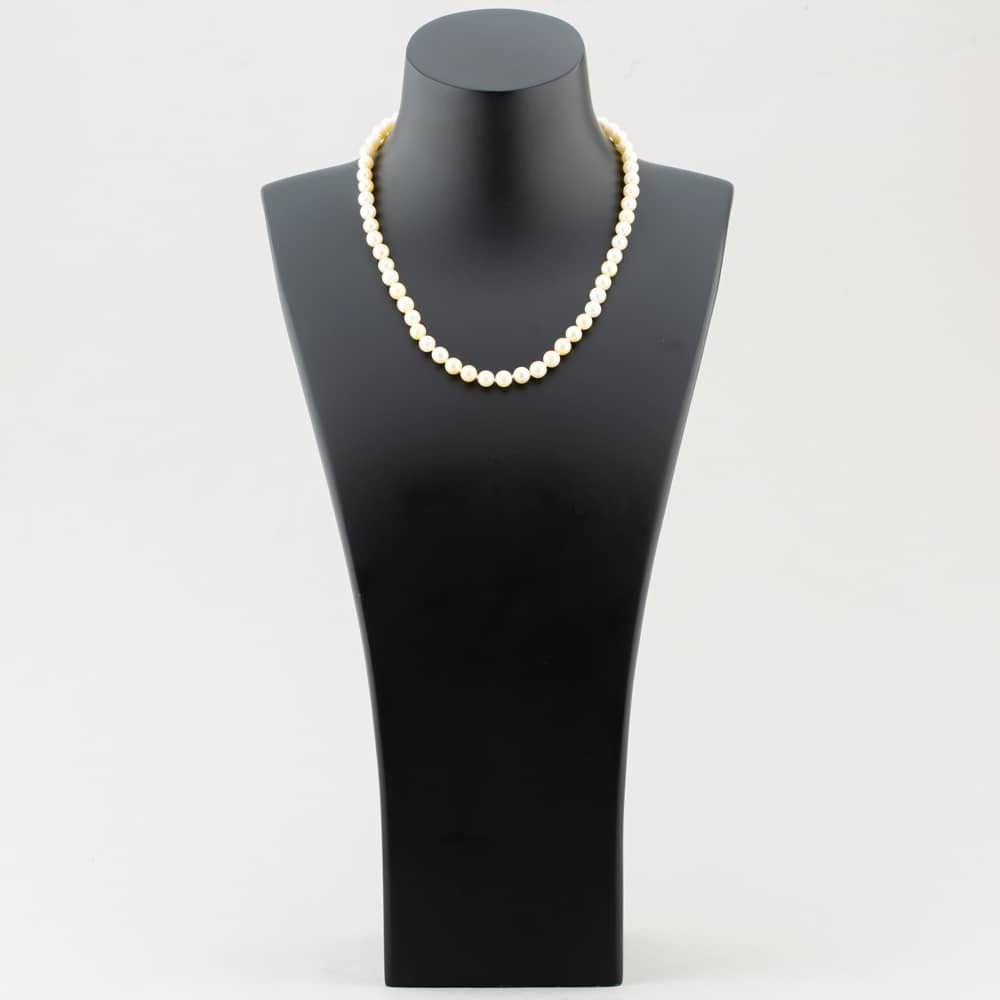 T.H.Baker T.H.Baker Women's Cultured Pearl 18 Inch Necklace STX5001 18 in Gold - 2
