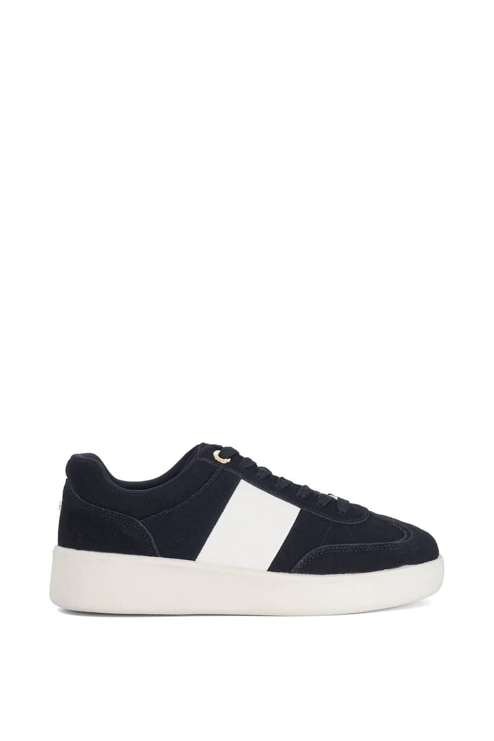 Dune London Dune London Women's 'Enticing' Suede Trainers in Blue - 2