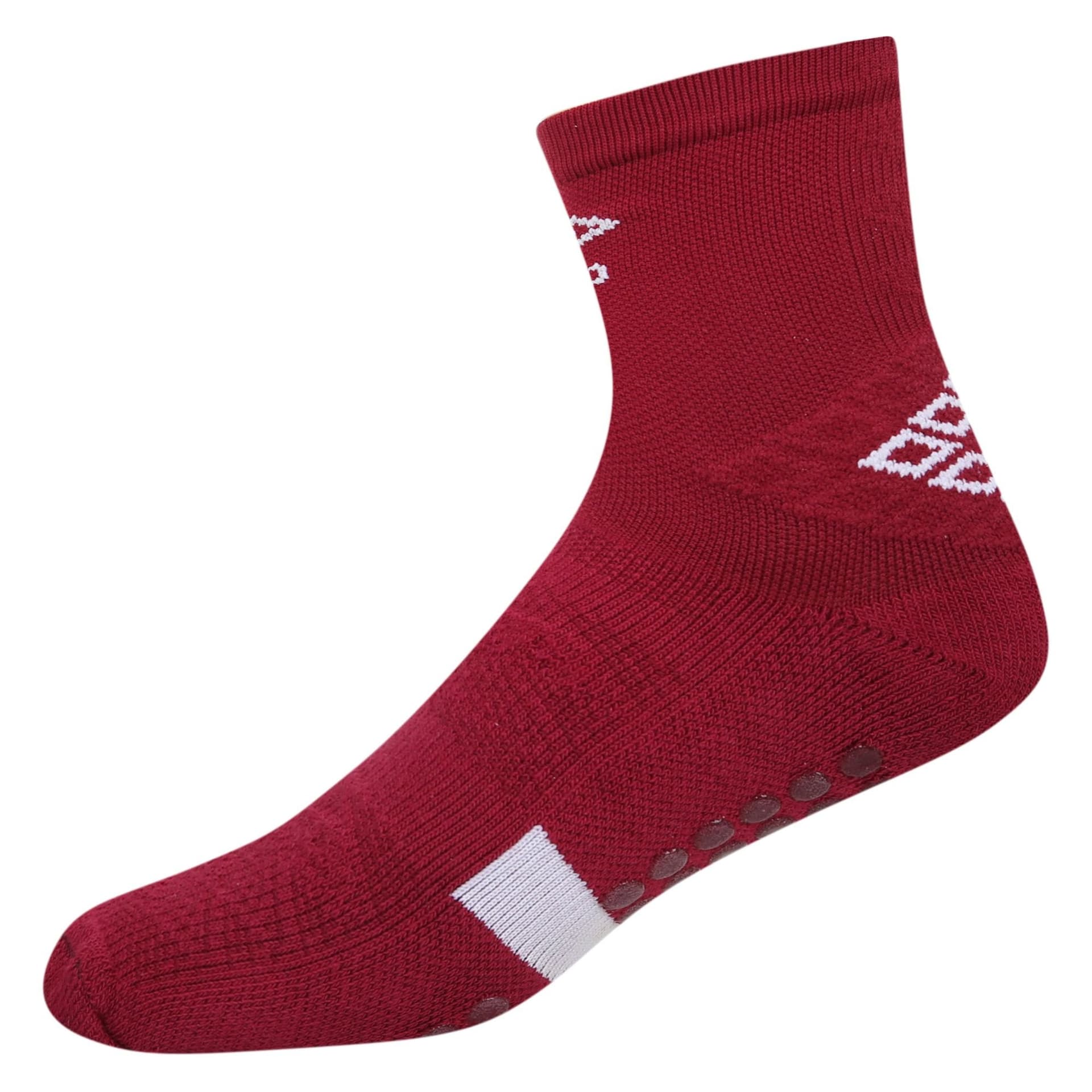 Umbro Umbro Men's Pro Protex Gripped Socks in Burgundy