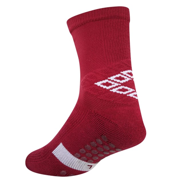 Umbro Umbro Men's Pro Protex Gripped Socks in Burgundy - 2