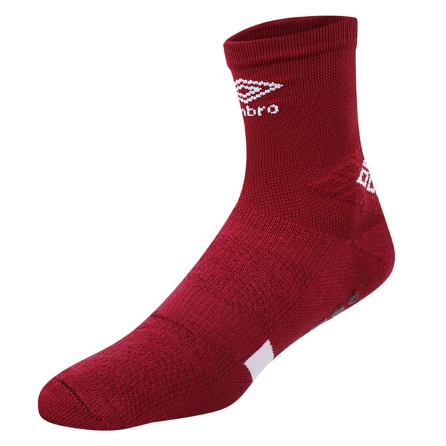 Umbro Umbro Men's Pro Protex Gripped Socks in Burgundy - 3