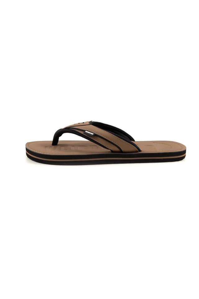 Weird Fish Weird Fish Men's Foster Flip Flops in Tan - 3