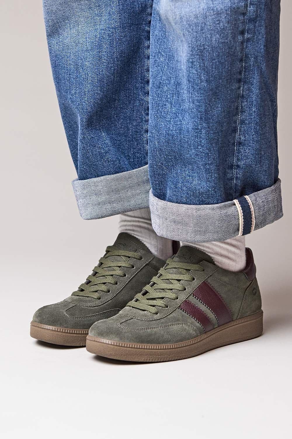 Moshulu Moshulu Women's 'Jess' Colourful trainers in Olive
