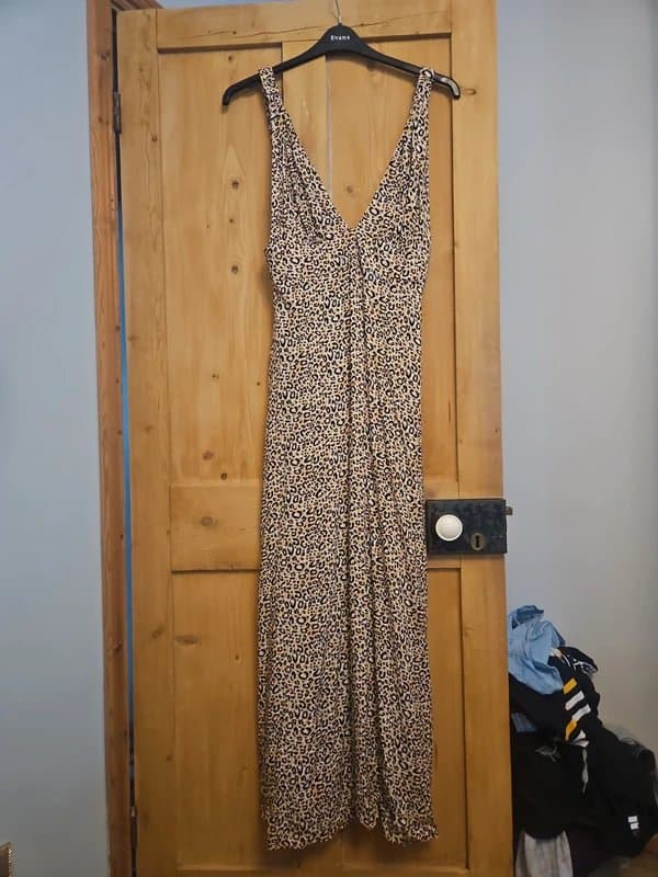 ASOS ASOS leopard print dress size 14