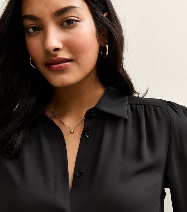 New Look Women's Black Long Sleeve Shirt New Look - 3