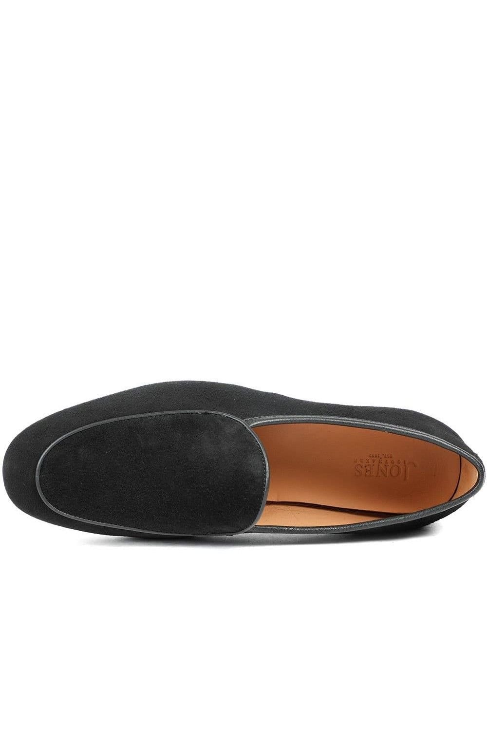 Jones Bootmaker Jones Bootmaker Men's Royce Leather Loafers in Black - 4