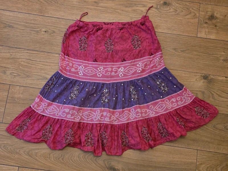 New Look New Look Embellished Bohemian Style Midi Skirt