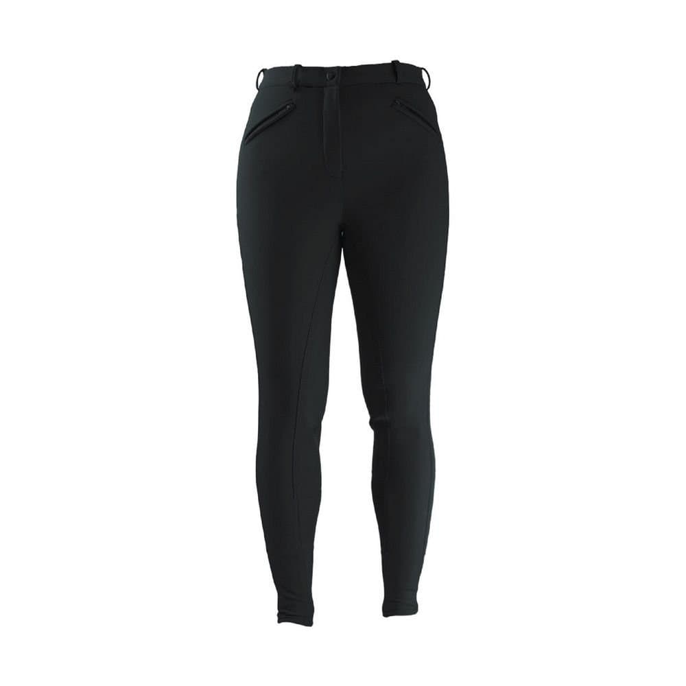 HyPERFORMANCE HyPERFORMANCE Women's Softshell Winter Breeches in Black