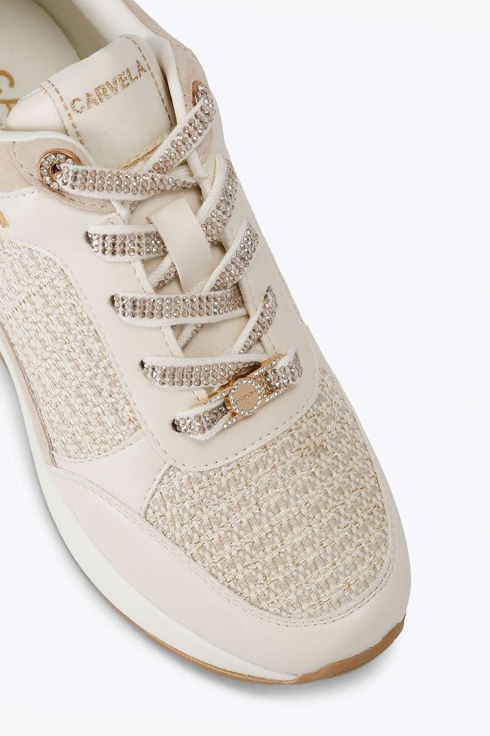 Carvela Carvela Women's 'Divina Sneaker' Trainers in Cream - 4