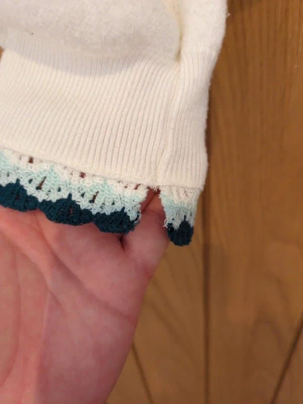 Never Fully Dressed Never fully dressed cream embroidered cardigan