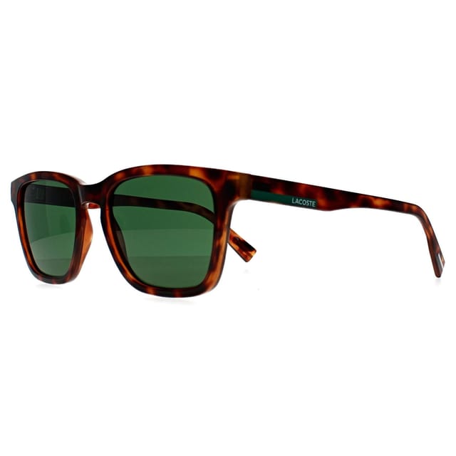 Lacoste Lacoste Men's Square Tortoise Green L987S in Brown - 2