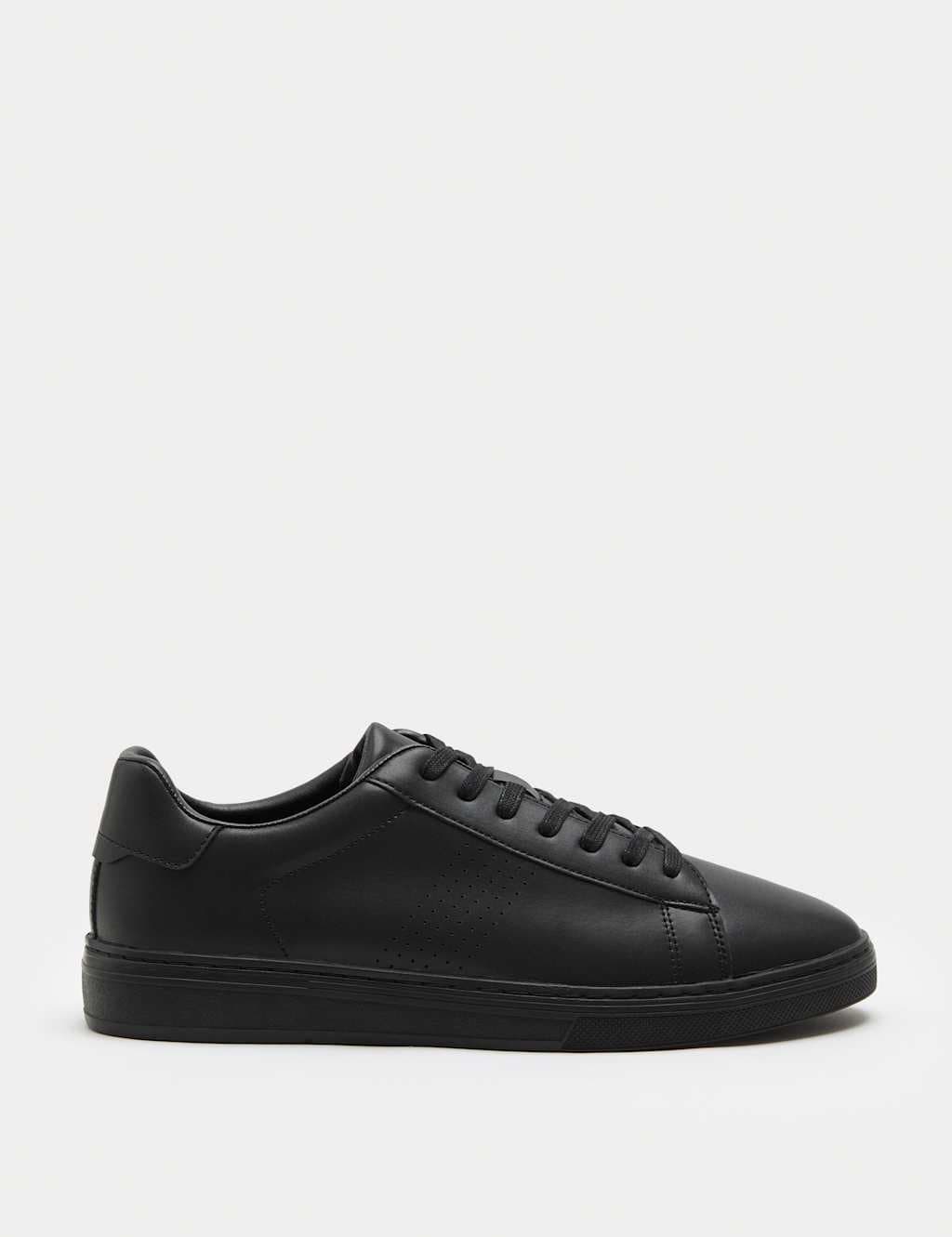 Marks & Spencer M&S Lace Up Trainers Black/Black