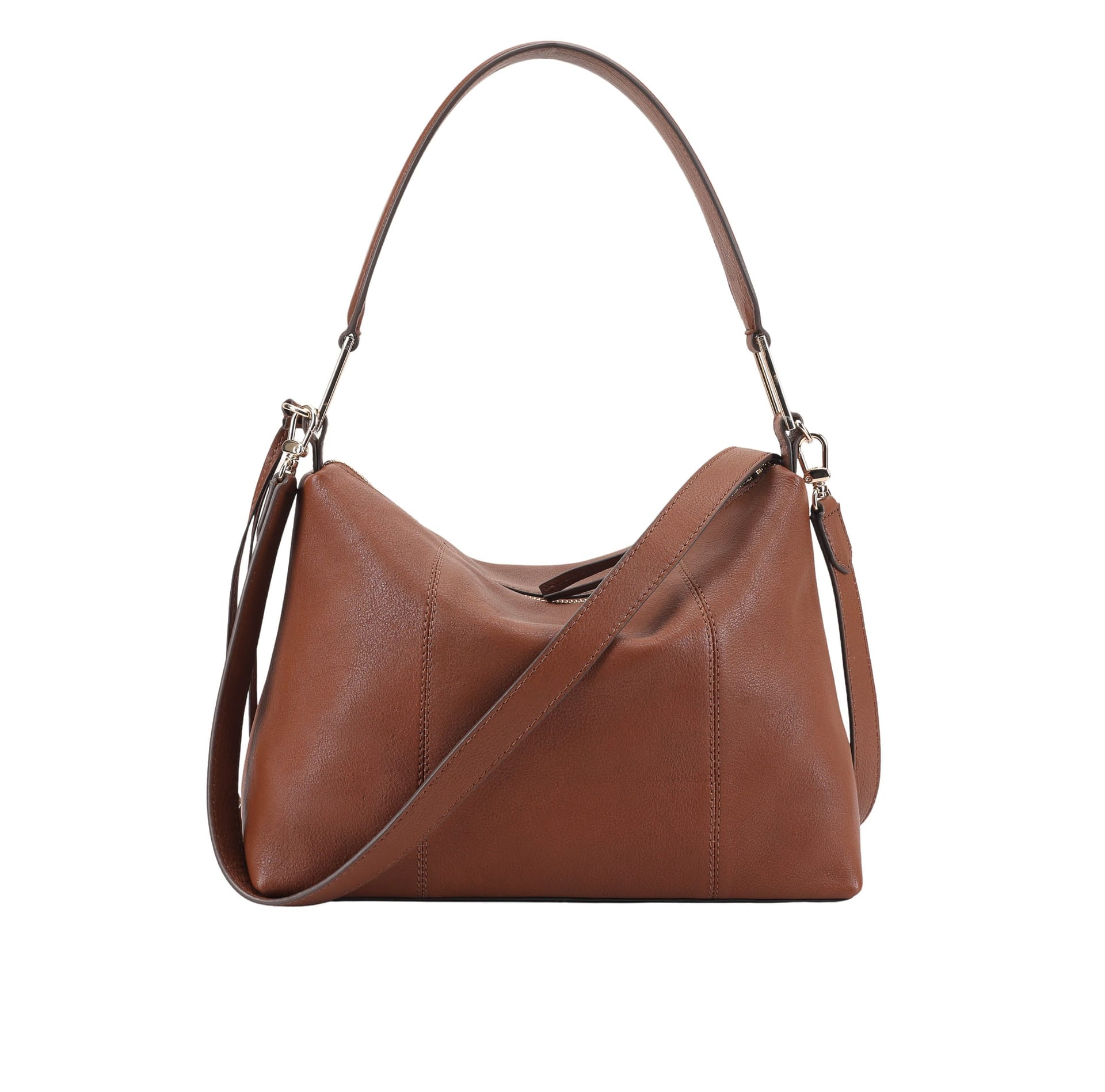 Paul Costelloe Paul Costelloe Women's Mahuida Leather Multi Way Bag in Tan - 4