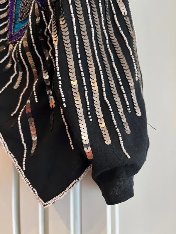 ASOS Sequin cropped jacket size 10
