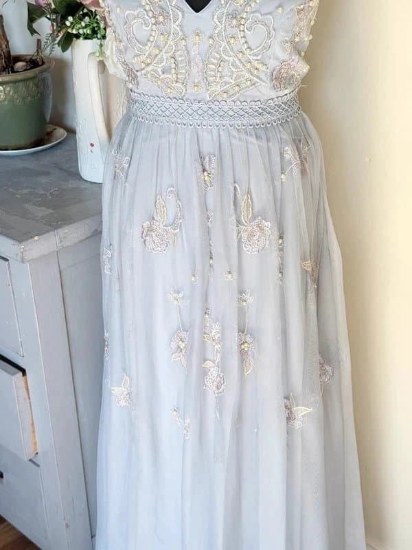 ASOS Design asos design embroidered special occasions prom wedding dress