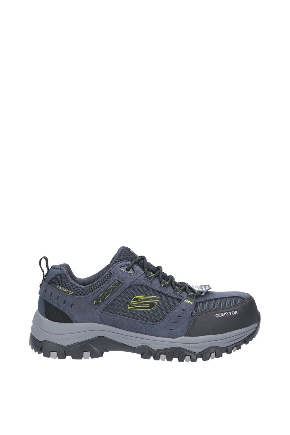 Skechers Skechers Men's Greetah Safety Hiker with Composite Toe in Navy - 4