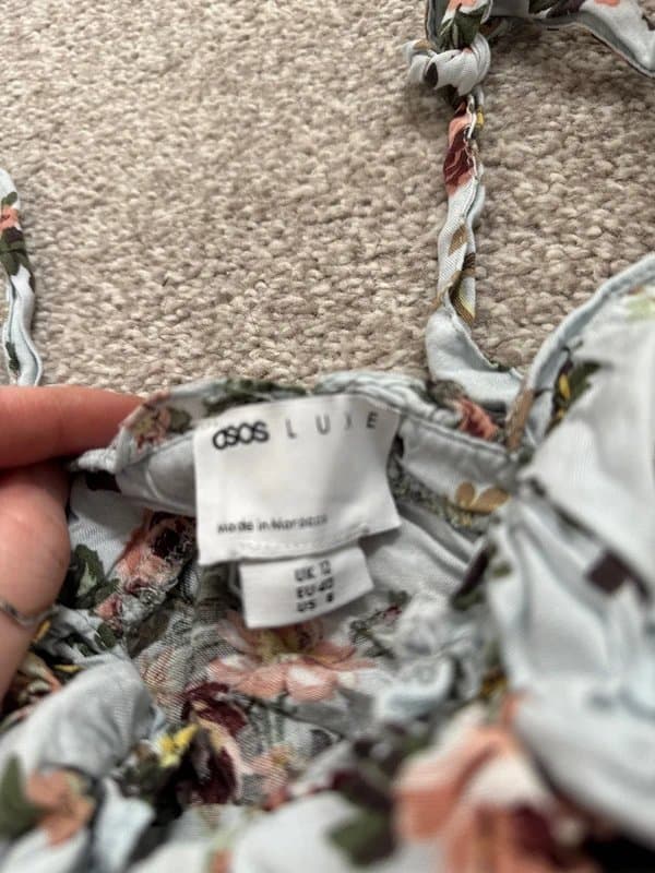 ASOS ASOS floral playsuit