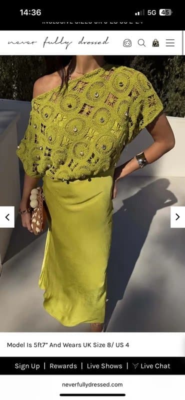 Never Fully Dressed Never fully dressed crochet Tilly dress