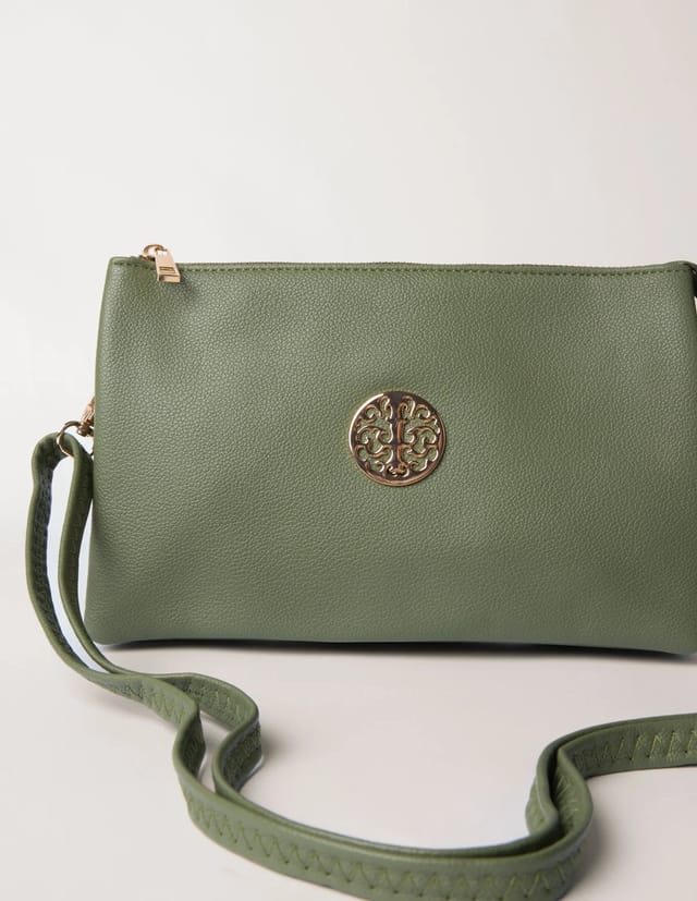 Blue Vanilla Clutch With Detachable Strap - 3